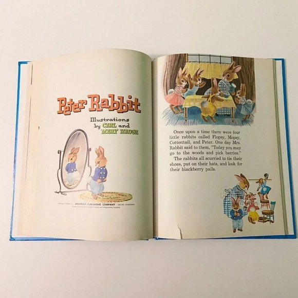 Vintagee  1974 Treasured Tales Of Childhood Stories About Animals Barbara Simons - Picture 9 of 16